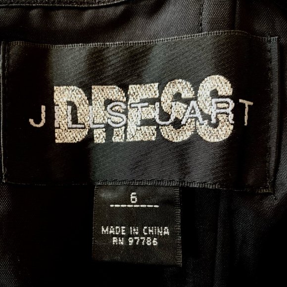 Jill Stuart Strapless Cocktail Dress in Black, Size 6 - Picture 3 of 6